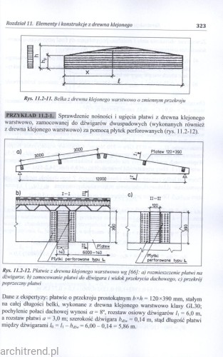 Konstrukcje drewniane. Naprawy, wzmocnienia, przykłady obliczeń ARCHITREND