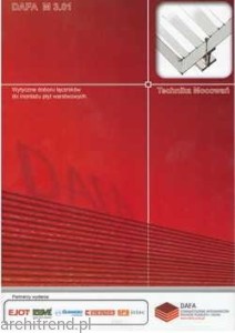 Wytyczne doboru łączników do montażu płyt warstwowych