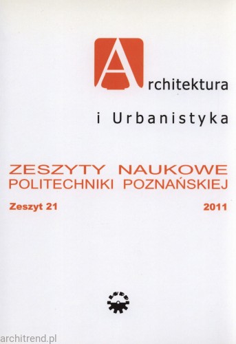 Aspekty techniczne pracy architekta i inne artykuły. Zeszyty naukowe Politechniki Poznańskiej Tom 21.jpg