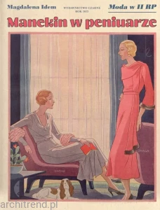 Manekin w peniuarze. Moda w II RP
